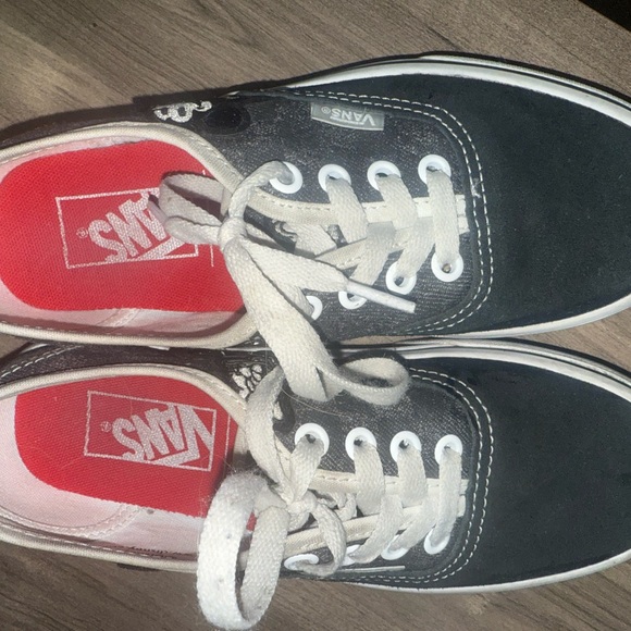 Vans Kids Black and White Mickey Sneakers - Picture 2 of 10